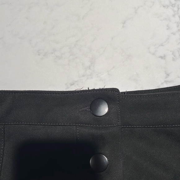 CLOSET CLEAN OUT Suede Button Skater Skirt - pant size 29 - Picture 8 of 9